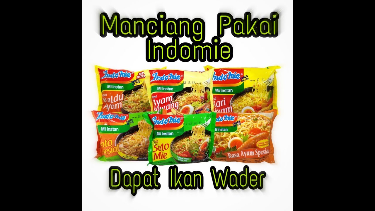 Umpan Indomie Banyak Dapat Ikan Wader 