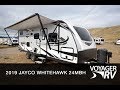 2019 Jayco White Hawk 24MBH Travel Trailer RV Video Tour - Voyager RV Centre