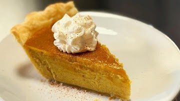 The Perfect Homemade Pumpkin Pie from Scratch!