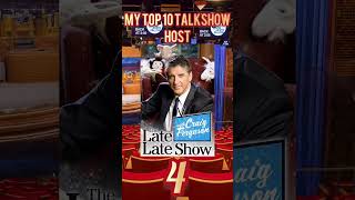 My Favorite Top 10 #talkshowhost Of All Time List #tonightshow #lateshow #latelateshow #talkshow