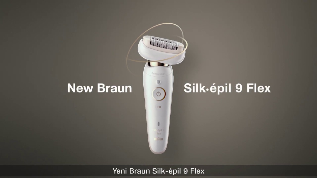 Yeni Braun Silk Epil Flex 9 - YouTube