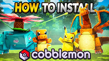 HOW TO INSTALL COBBLEMON  v1.6.1 (Minecraft 1.21.1 Cobblemon Mod)