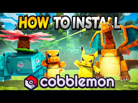 HOW TO INSTALL COBBLEMON  (Minecraft 1.21.1 Cobblemon Mod)
