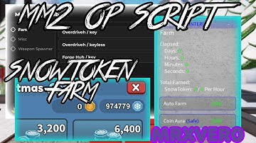 [🎄CHRISTMAS] BEST MM2 SNOWTOKEN FARM SCRIPT PASTEBIN KEYLESS | EASY CELESTIAL | MURDER MYSTERY 2