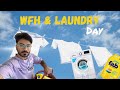 WFH 💻 | Laundry 👕 Day ✨ #viral #dailyvlog #teluguvlogs