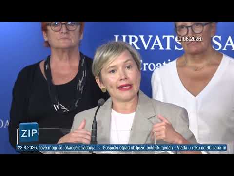 ZIP - 23.8.2026. - SREDIŠNJE VIJESTI Z1 TELEVIZIJE