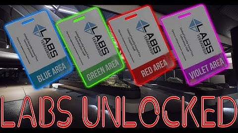 LABS UNLOCKED - What Each Keycard Unlocks - Keycard unlock guide! - Escape From Tarkov
