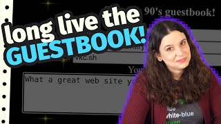 Guestbooks: the cozy 90s web fad which shaped the future!