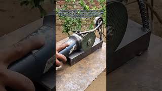 GENIUS IDEA! 🛠️ Make Your Own Angle Grinder Stand & Guide! 🤯