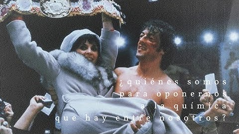 the alchemy - taylor swift; español [rocky x adrian]