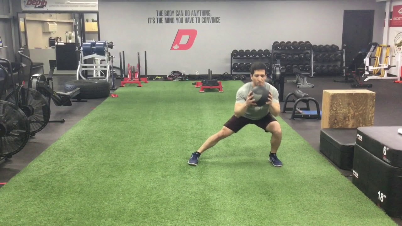 MB Cross Behind To Lateral Lunge - YouTube