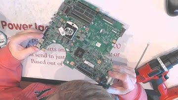 How to repair a broken Dell Latitude e5410 dc power jack socket input port on laptop