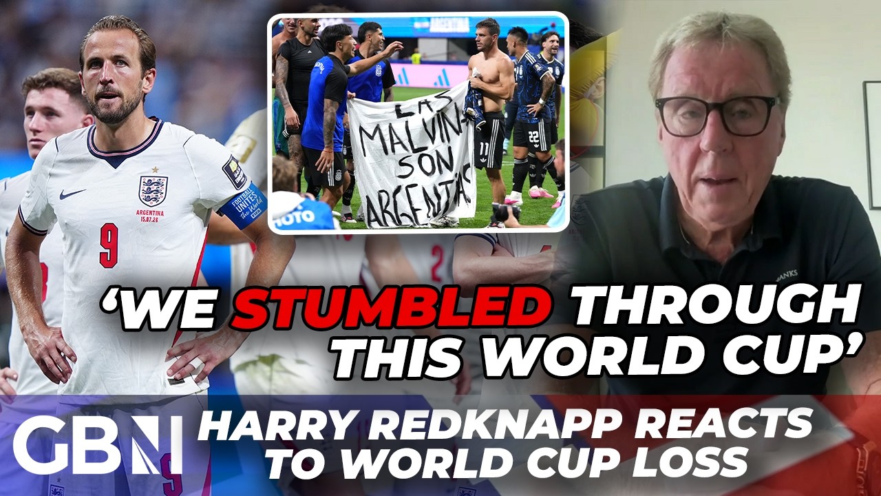 Harry Redknapp slams England's 'LETDOWN' World Cup semi-final performance against Arg