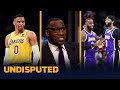 Russ Westbrook attempts to console LeBron, AD in loss vs. Bucks — Skip & Shannon I NBA I UNDISPUTED