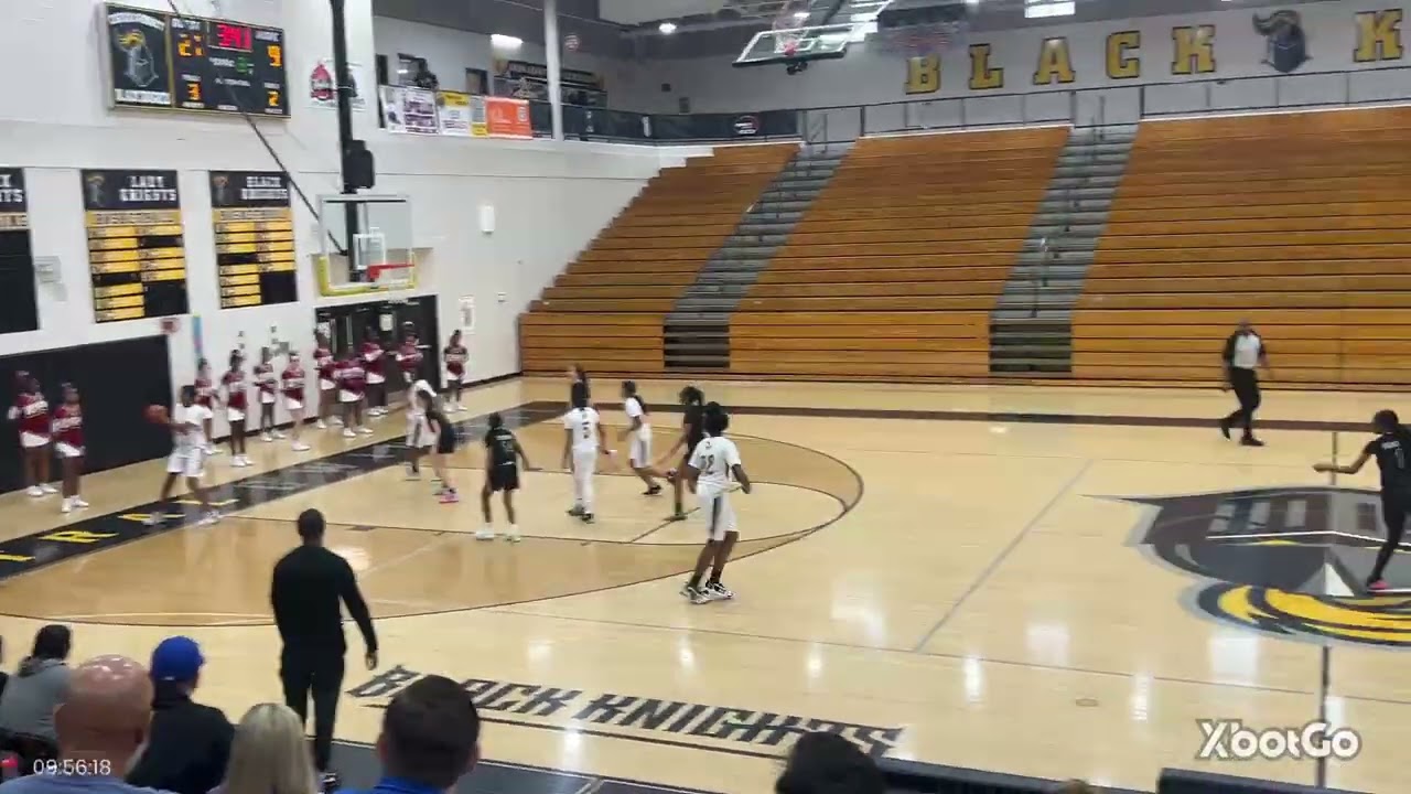 3rd quarter of Crews Middle Vs Jordan Middle 