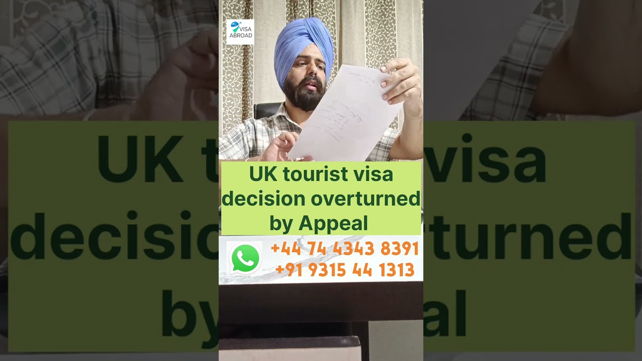 UK tourist visa refusal overturned I UK tourist visa I   PAP I Pre Action Protocol
