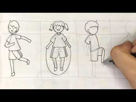Video Vẽ một số hình dáng người (Mỹ thuật lớp 3) - Linh... - youtube