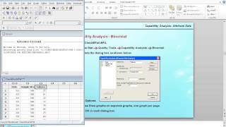 Ex1 Capability Analysis   Binomial