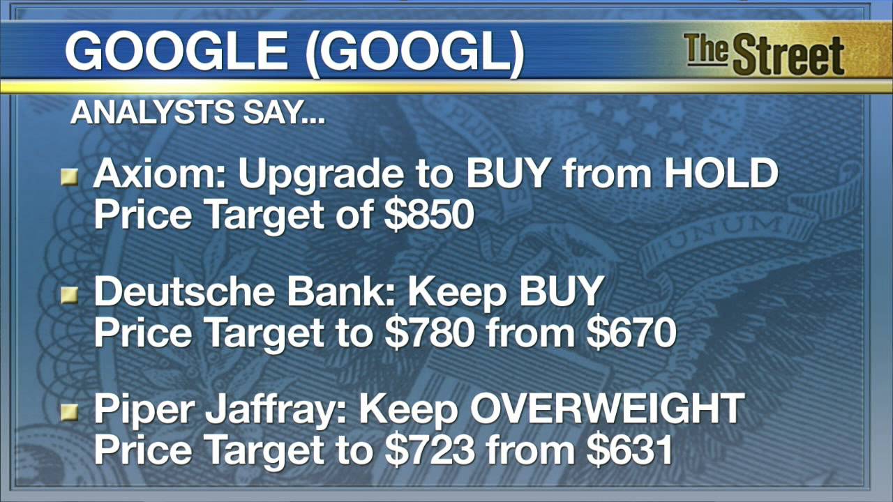 Analysts’ Actions: Google Gets Positive Comments After Earnings Analysts’ Actions: Google Gets Positive Comments After Earnings