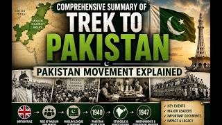 Comprehensive Summary of Trek to Pakistan | Pakistan Movement Explained