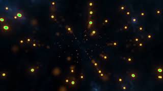 Golden Particles Background Full HD