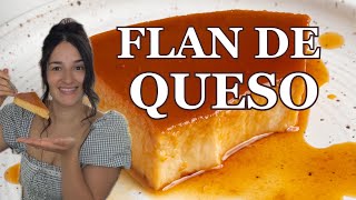 Puerto Rican Flan de Queso (Cream Cheese Flan)