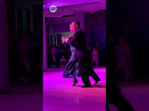 Ariel Almirón & Aluminé Deluchi tango to “Don Agustín Bardi” by Osvaldo Pugliese at Tango Cafe NYC