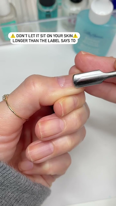 COMO USAR O REMOVEDOR DE CUTÍCULAS SALLY HANSEN 