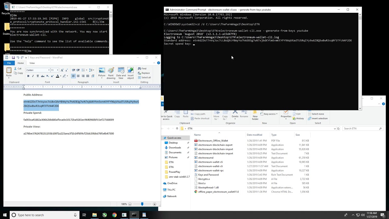 Step 4 – Importing Your Wallet - Electroneum Master Class Series