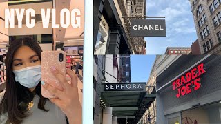 New York City Shopping Day NYC Vlog (Zara, Sephora, Trader Joe’s) | GISELLE SANCHEZ