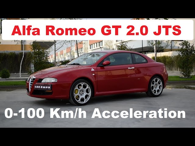 Alfa Romeo GT 2.0 JTS 🚀 166HP ACCELERATION 0-100 (STAGE 1 TUNED