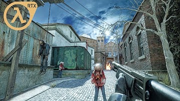 Daytime in Ravenholm - Half Life 2 RTX Remix