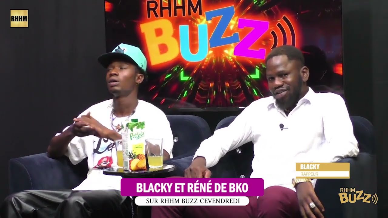 Annonce - Blacky et Réné de Bko sur RHHM Buzz - vendredi 20 octobre 2023