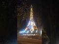 Sparkling Night in Paris ✨🗼 || Eiffel Tower #shorts