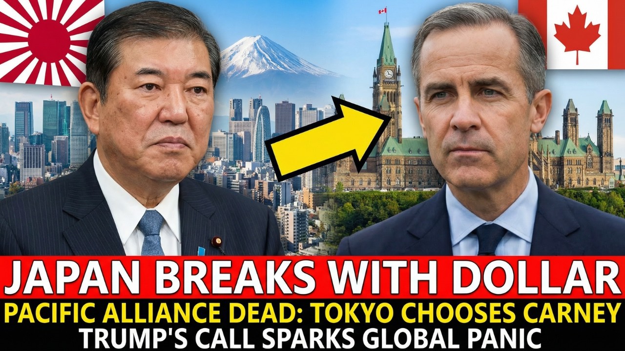 BREAKING: JAPAN SIGNS TRADE PACT WITH CARNEY — $89 BILLION DEAL BYPASSES THE DOLLAR. TOKYO CHOOSES..