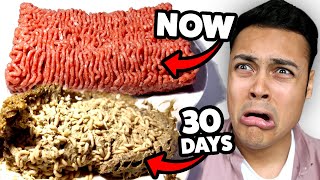 Leaving Food For 30 Days Disgusting