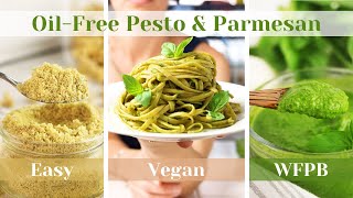 Vegan Oil-Free Pesto & Cheeseless Parmesan | Easy, Healthy & Delicious | Whole Foods Plant Based by Plants Not Plastic 1,603 views 2 years ago 6 minutes, 45 seconds