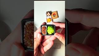 Real Foods turned into Minis😱 #minibrandsshopping #minibrandsfood #minifoods #tinyfood #toyskids