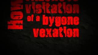 V for Vendetta Kinetic Typography