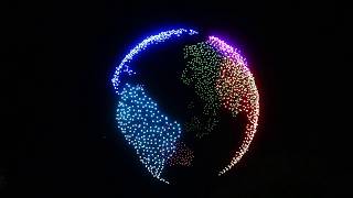 Intel 50th Anniversary Drone Show 2018