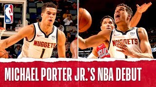 Michael Porter Jr. Makes Nba Debut
