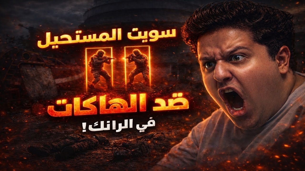 الرانك اليوم كان مجزرة… وسببها الهاكات 💀🔥