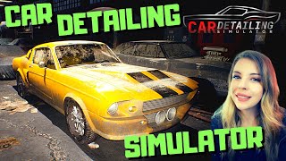 *FIRST LOOK* Car Detailing Simulator - Very Satisfying Car Detailing Game - Live PC Gameplay