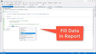 Crystall Report Simple Code USING VB.NET