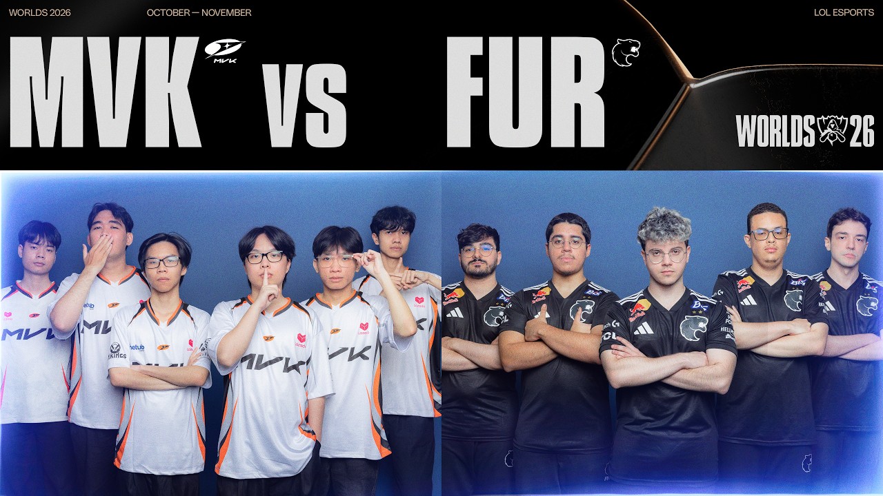MVK vs. FUR | WORLDS 2026 | Play-Ins Day 3