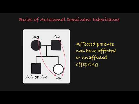 Autosomal Dominant Traits in a Pedigree