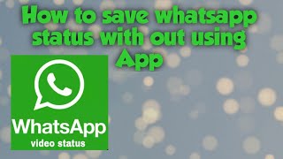How to save whatsapp status with out using another Apps|Malayalam| screenshot 3