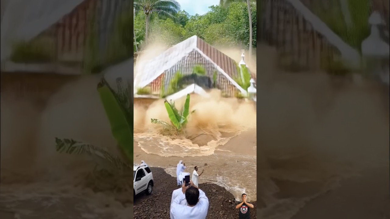 Unbelievable! Luxury Home CRUMBLES in Seconds!