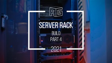 Mein Home Server Rack 2021 - Server Rack Build Log Part 4