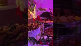Event Catering Setup: Modern Chafing Dishes & Risers Display😍